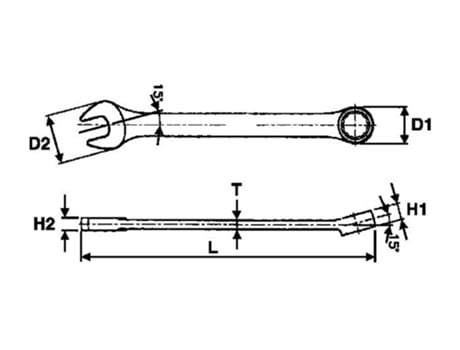 Chave Combinada TENGTOOLS 72671100 16Mm 600516