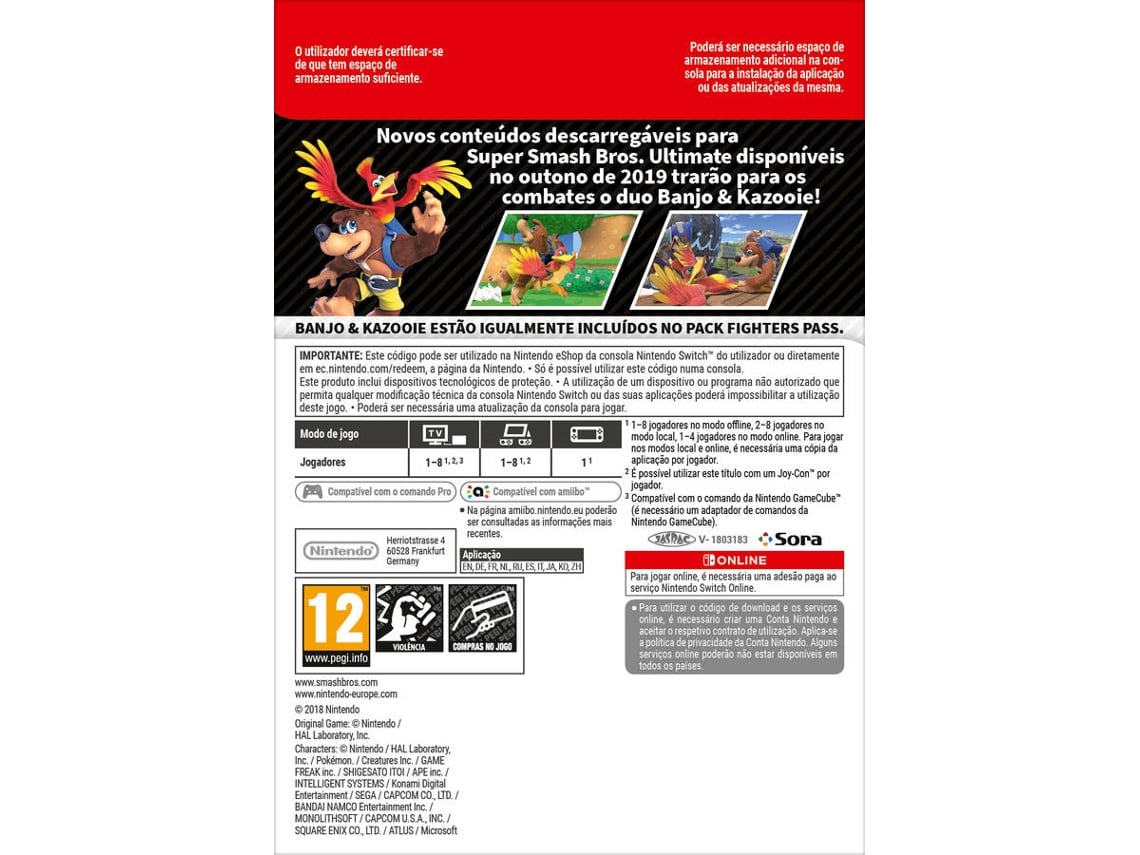  Super Smash Bros. Ultimate: Challenger Pack 3