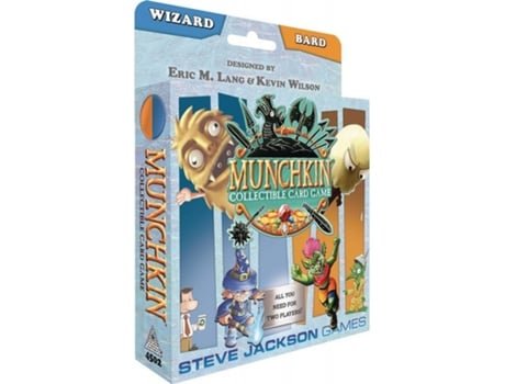 Jogo de Cartas  Munchkin CCG: Wizard Bard Starter Set (Inglês - Idade Mínima: 13)