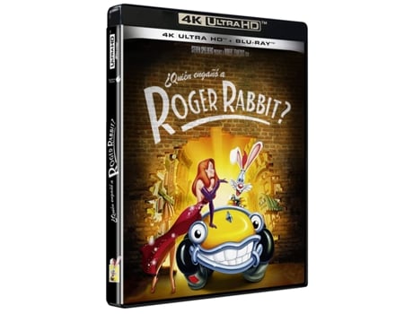 Blu Ray Who Framed Roger Rabbit 4K Ultra Hd - ¿Quién Engañó a Roger Rabbit?