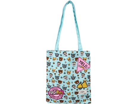 Bolsa FEISTY PETS Glenda Glitterpoop (Multicor - 40x33x1cm)