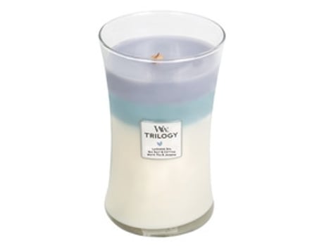 WOODWICK Calming Retreat Trilogy Vase Peaceful Refuge Scented Candle 275.0G