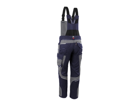 Calças de Trabalho QUALITEX WORKWEAR Iron Tecido Misturado (Azul e Cinzento - Tam: 30)