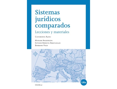 Livro Sistemas Juridicos Comparados de Gianmaría Ajani (Espanhol)