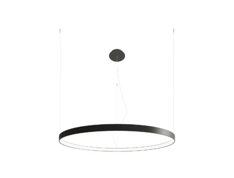 Candeeiro de Teto Led SOLLUX (Aço Rio -  110 Preto -  cm 4000K)