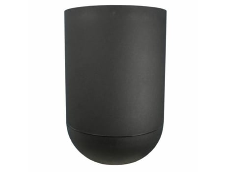 Vaso RISS Preto Ø 50 Cm Plástico Redondo