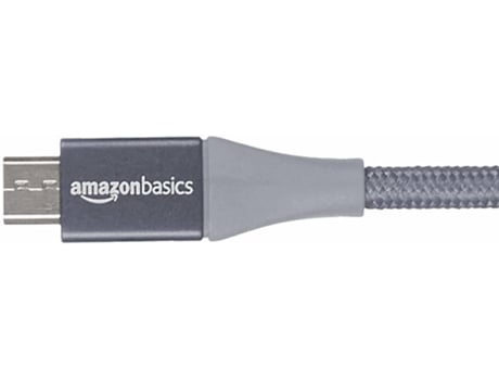 Amazonbasics L6Lu2028-Cs-R Cabo Usb 3 M Usb 2.0 Usb a Micro-Usb B Cinzento