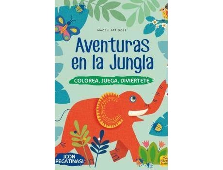 Livro Aventuras En La Jungla de Magali Attiogbé (Espanhol)