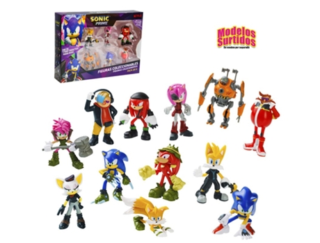 Boneco Shadow Articulado 10cm Sonic O Filme - Jakks - Bonecos