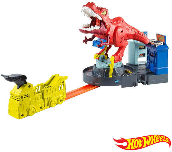 Pista Hot Wheels Ataque do T-Rex - Mattel Esmoriz • OLX Portugal