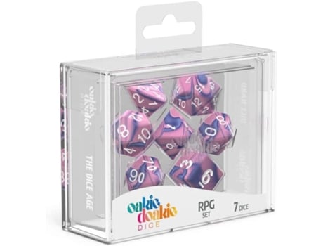 Acessório de Jogos de Tabuleiro OAKIE DOAKIE Oakie Doakie Dice Rpg Set Gemidice Venus (Idade Mínima Recomendada: 8 anos)