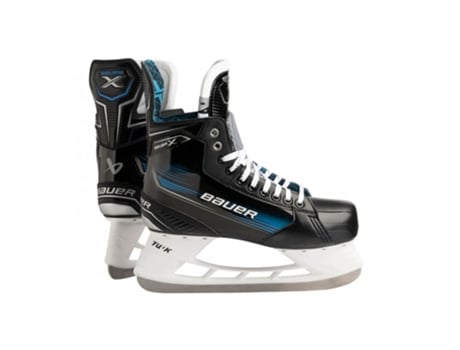 Patins De Gelo Intermediários Extra Largos X Preto EU 37 1/2 BAUER HOCKEY