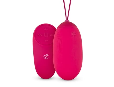 Ovo Vibratório Xl Com Controle Remoto Rosa EASYTOYS MINI VIBE COLLECTION