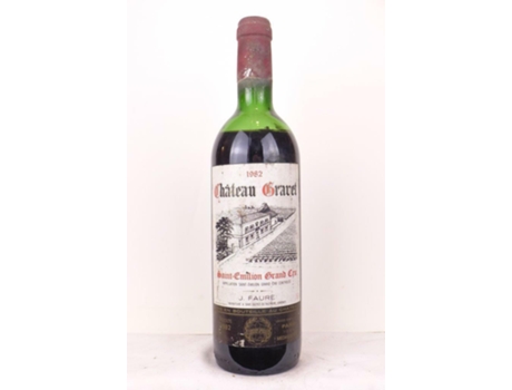 Vinho Tinto CHÂTEAU GRAVET 1982 (75 cl - 1 unidade)