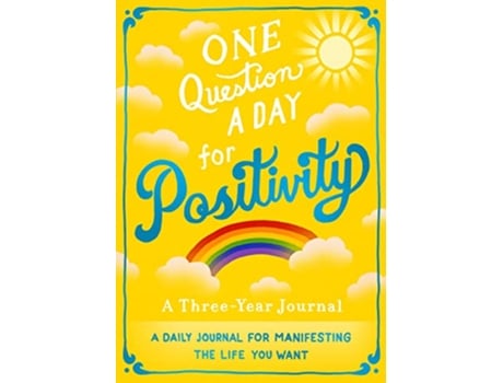 Livro One Question A Day for Positivity A ThreeYear Journal de Aimee Chase (Inglês)