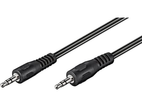 Cabo de Áudio PREMIUMCORD (Jack 3.5mm - 3 m - Preto)