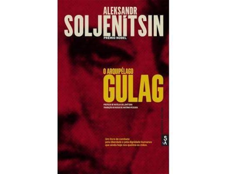 Livro O Arquipélago Gulag de Aleksandr Soljenítsin (Português)