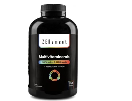 Suplemento Alimentar ZENEMENT Multivitaminas e minerais (240 Comprimidos)