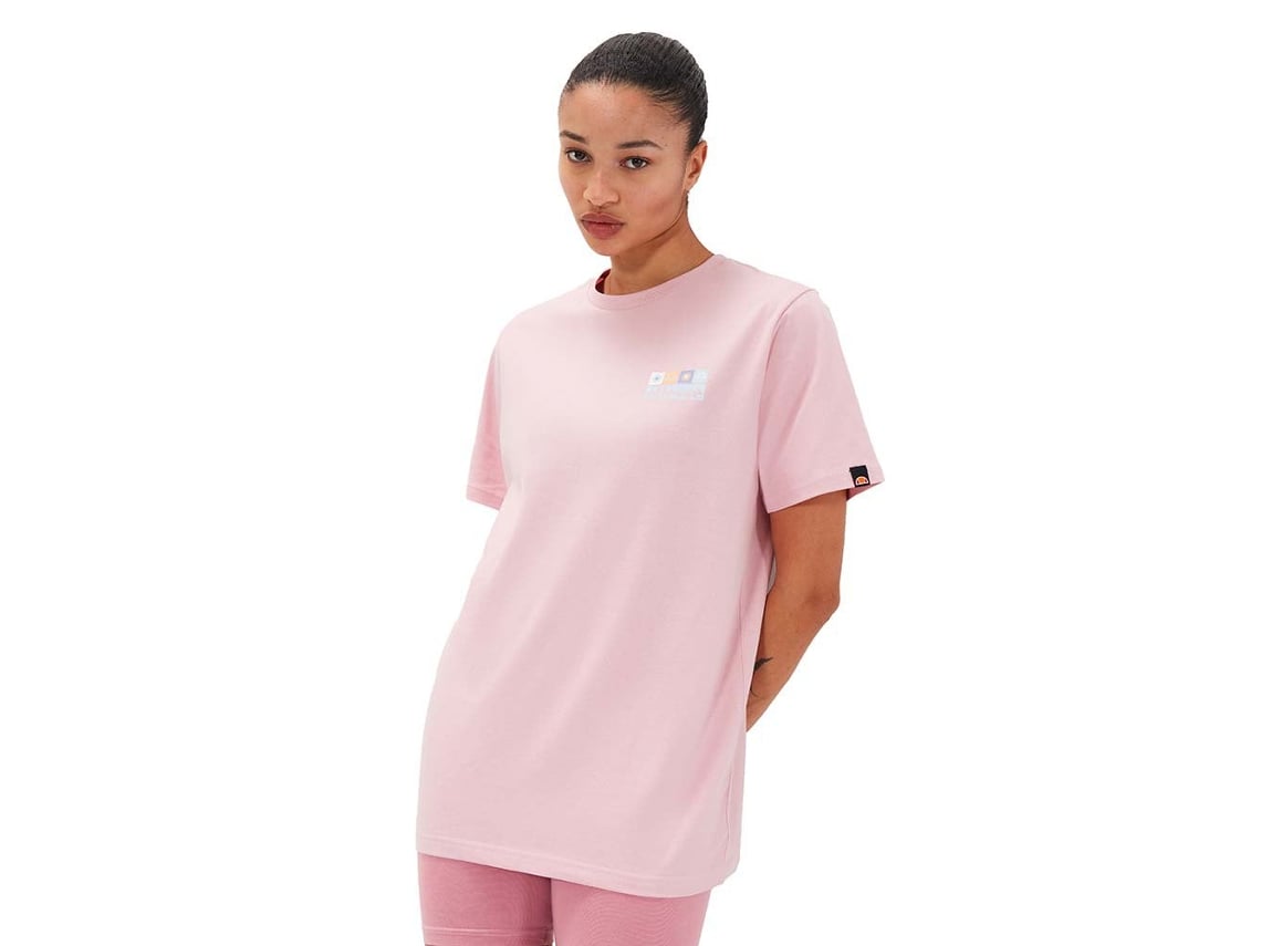 Camiseta discount rosa ellesse