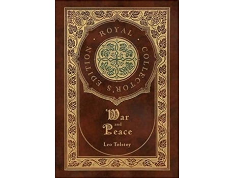 Livro War and Peace de Leo Tolstoy (Inglês - Capa Dura)