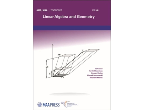 Livro linear algebra and geometry de al cuoco,kevin waterman,bowen kerins,elena kaczorowski,michelle manes (inglês)