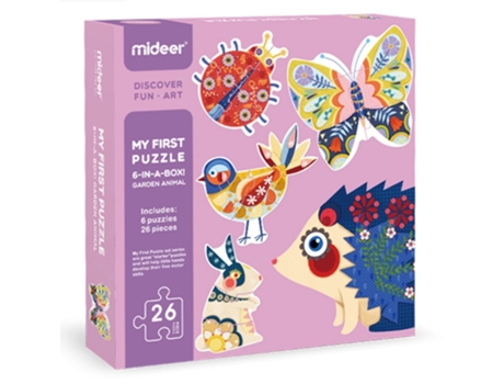 My First Puzzle Garden Animals MIDEER (Idade minima recomendada: 2 anos)