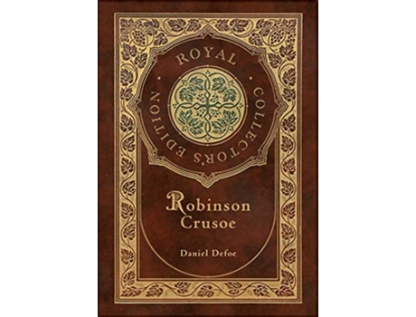 Livro Robinson Crusoe de Daniel Defoe (Inglês - Capa Dura)