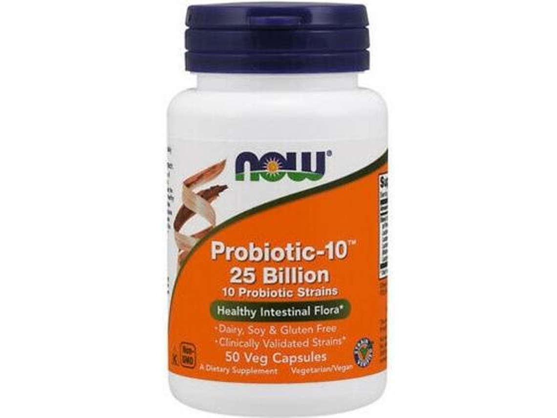 Suplemento Alimentar Now Foods Probiotic 10 25 Billion 50 | Worten.pt