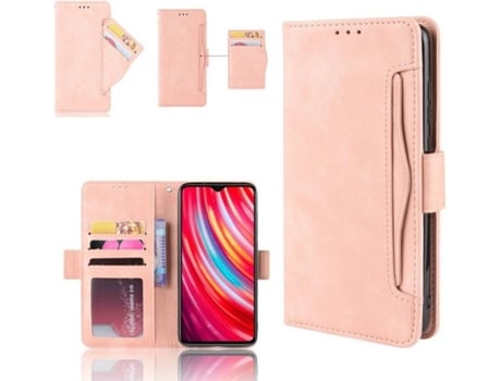 Capa ZTE Blade V30 HFS-HOUSE Couro Pu (Rosa)