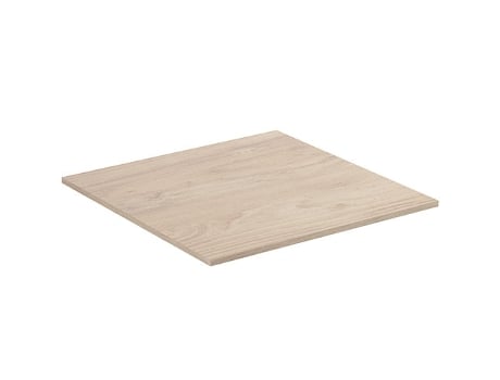 IDEAL STANDARD Adapto Holzplatte Zu Konsolen-Unterschrank 500 Mm Ohne Ausschnitt