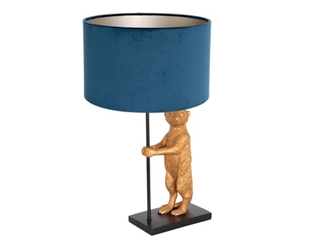 Candeeiro ANNE LIGHT AND HOME Animaux 8229ZW (Preto)