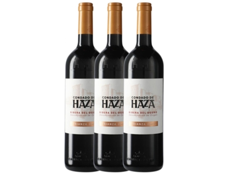 Vinho CONDADO DE HAZA Condado De Haza Tempranillo Ribera Del Duero Crianza (0.75 L - 3 unidades)