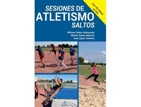 Livro Sesiones De Atletismo Saltos de Alfonso Valero Valenzuela (Espanhol)