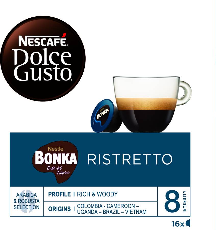 Cápsulas Café DOLCE GUSTO Expresso Bonka