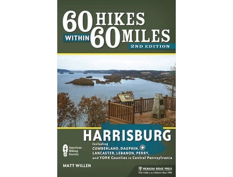 Livro 60 hikes within 60 miles: harrisburg de matt willen (inglês)