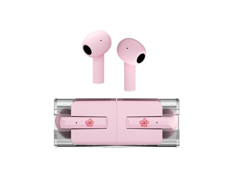 Auriculares Bluetooth True Wireless AGTRUM Kd-16 In Ear Microfone Rosa