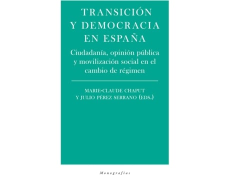 Livro Transición Y Democracia En España de Julio Pérez Serrano (Espanhol)