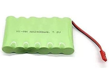 Bateria YUNIQUE GREEN-CLEAN-POWER Recarregável 7.2V 2400 Mah Ni-Mh Aa Jst