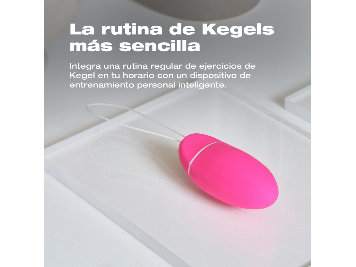 Estimulador Kegelsmart Intimina - Exercitador de Kegel (Dispositivo para O  Fortalecimento Do Pavimento Pélvico Feminino - Rosa)