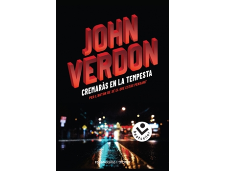 Livro Cremaràs En La Tempesta de John Verdon (Catalão)