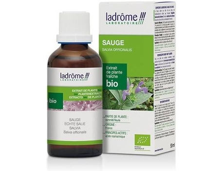 Óleo Essencial LADROME Extrato De Plantas Frescas Sálvia (50 ml)