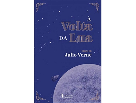 Livro Á Volta Da Lua de Julio Verne (Português)