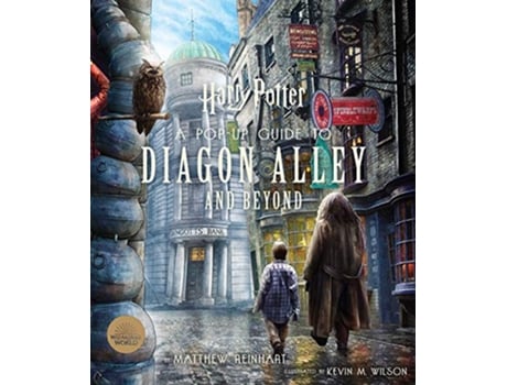 Livro Harry Potter A PopUp Guide to Diagon Alley and Beyond de Matthew Reinhart (Inglês - Capa Dura)