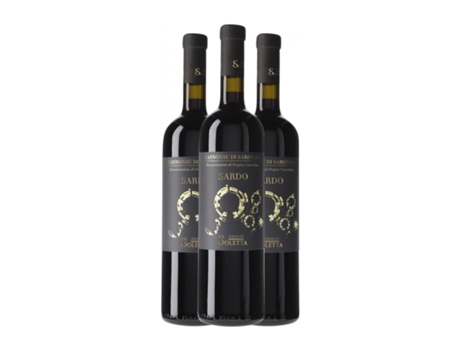 Vinho TENUTA SOLETTA Sardo Cannonau Cannonau di Sardegna (0.75 L - 3 Unidades)