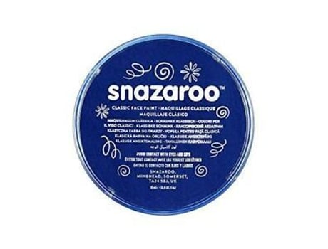 Pintura Facial SNAZAROO 333 Azul Escuro 18Ml