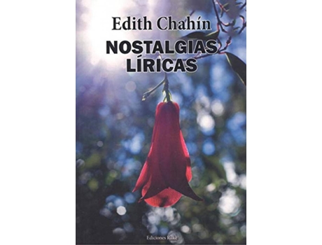 Livro Nostalgias Líricas de Edith Chahín (Espanhol)