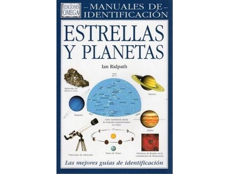 Livro Estrellas y planetas : manuales de identificación de Ian Ridpath (Espanhol)