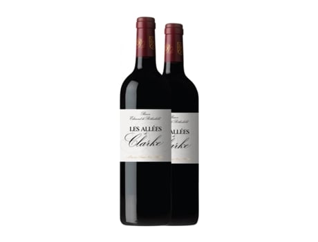 Vinho BARON EDMOND DE ROTHSCHILD Les Allées de Clarke Listrac-Médoc (0.75 L - 2 Unidades)