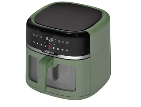 TOGNANA PORCELLANE D2Dfa04Irve Fritadeira Simples 8 3 L 1800 W Fritadeira Ar Quente Verde