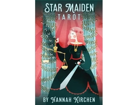 Livro Star Maiden Tarot de Hannah Kirchen (Inglês)